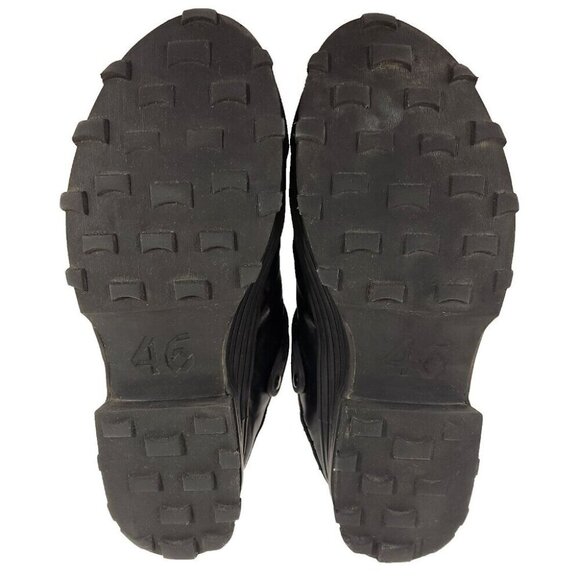 Camper Lab Traktori Leather Clogs Size 46 US 13 Mens Black CamperLab $315 - Picture 11 of 16